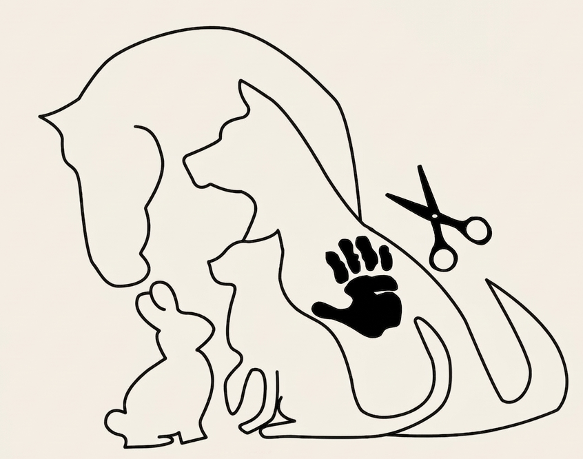Logo du salon Avec Amour Toilettage, partenaire de Lien KaNin à Caissargues
